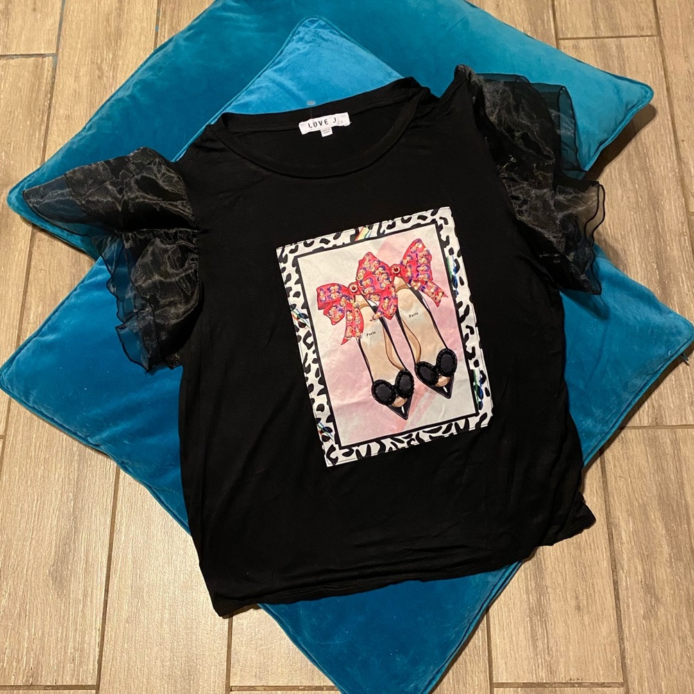 Blouse  with stone application Size L